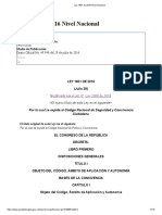 Ley 1801 de 2016 Nivel Nacional - Codigo de Policia