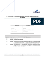 PG07 - Control y Mantenimiento de Recursos de Seguimiento y Medición