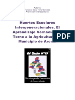 Huertos Escolares Intergeneracionales