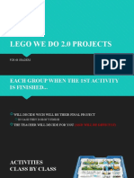 Lego We Do 2.0 Projects