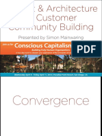 The Art & Architecture of Customer Community Building: Presented by Simon Mainwaring