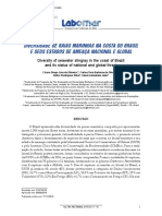 Oliveira Et Al., 2019 DIVERSIDADE DE RAIAS MARINHAS NA COSTA DO BRASIL PDF