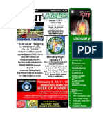 January 9 2011 Newsletter One Half Version