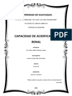 Acidificación