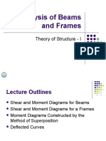Analysis of Beams and Frames: Theory of Structure - I