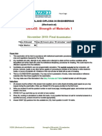 DE5302 Strength of materials 1. S2 2018. Marking Schedule.docx