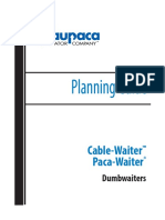 Planning Guide: Cable-Waiter Paca-Waiter