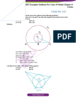 NCERT Exemplar Solutions For Class 10 Maths Chapter 9 Circles