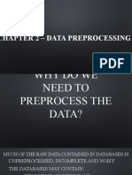 Chapter 2 – Data preprocessing