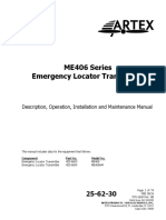 ME406 Series Emergency Locator Transmitter: Description, Operation, Installation and Maintenance Manual