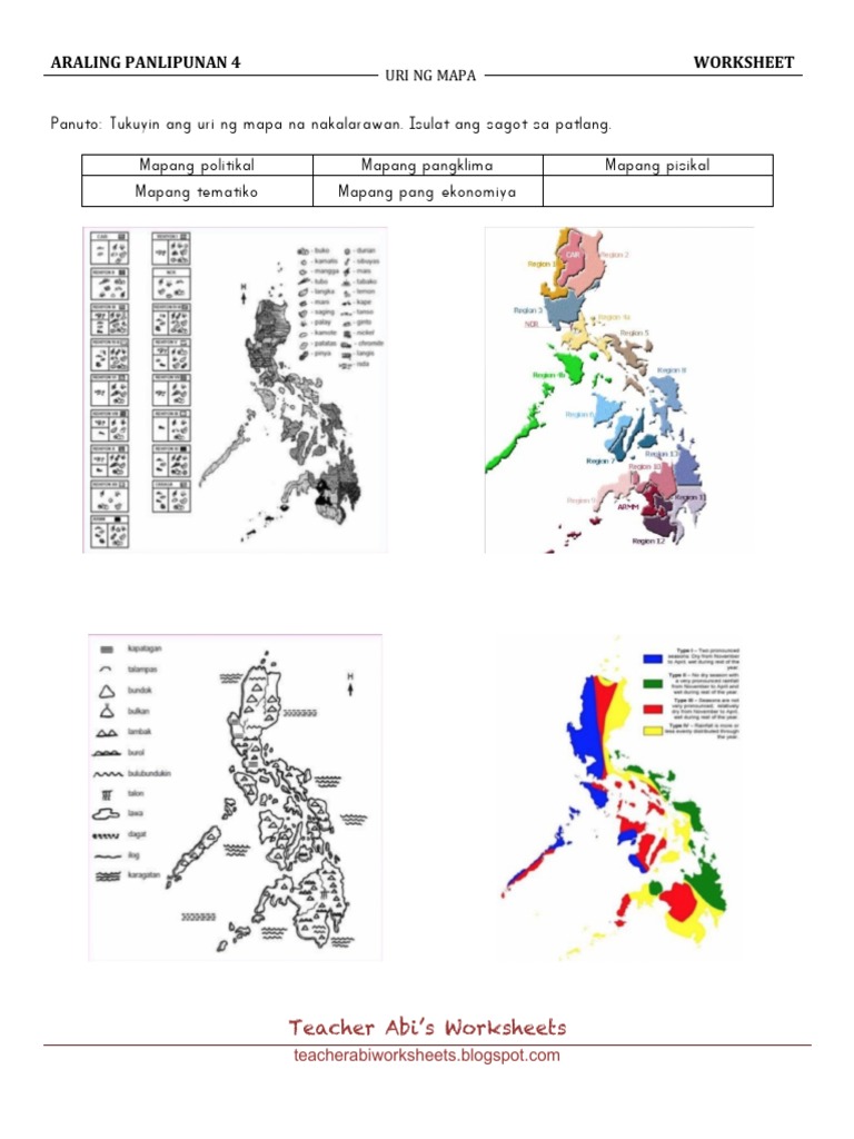 Ap 4 Uri Ng Mapa Pdf Pdf