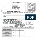 Examen1eroGrado Mes Septiembre