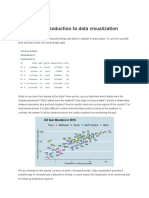 Introduction to Data Visualization and Exploratory Data Analysis