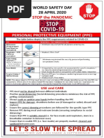 PPE Guidelines: Usage and Disposal | PDF | Personal Protective ...