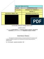 5.4 Circuitos Térmicos, Analogía Eléctrica en Paredes Planas