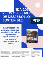 La Agenda 2030 y Los Objetivos de Desarrollo