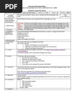 Detailed Lesson Plan (DLP) : (With Inclusion of The Provisions of D.O. No. 8, S. 2015 and D.O. 42, S. 2016)