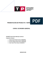 Informe de Producto Disfrutamos (Final) PDF