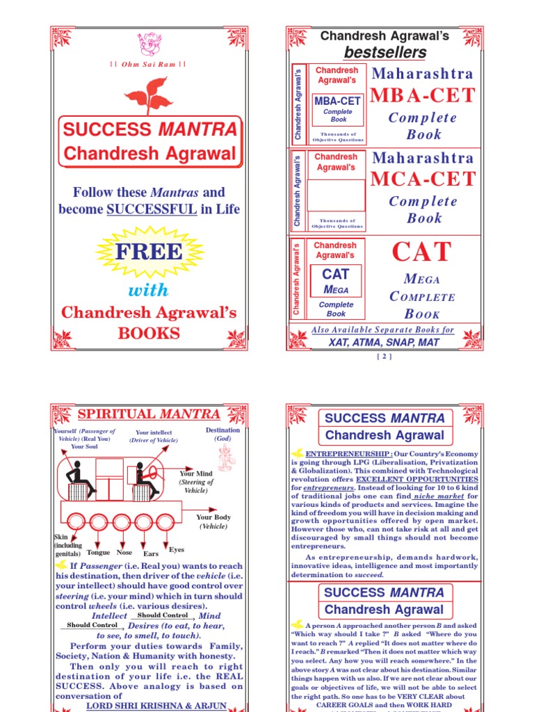Success Mantras for Life and Career | PDF
