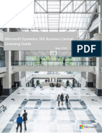 Dynamics 365 Business Central Licensing Guide - May 2020