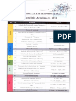 Calendario Academico 2011
