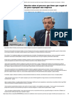 Qué Sostiene La Constitución Sobre El Proceso Que Tiene Que Seguir El Estado para Expropiar Una Empresa