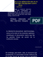 ELEMENTOS PARA LA ELABORACIÓN DEL PLAN ANUAL