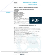 Nuevas Disposiciones Gobierno de Guatemala