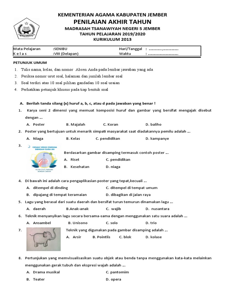 Naskah Seni Budaya Kelas 8 Edit