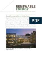 Renewable Energy - Energy Conservation Site and Building Design - 201307120757371780