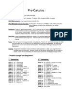 Precalc Syllabus PDF