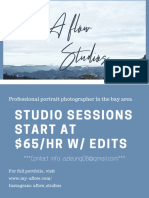 Professional Portrait Photographer in The Bay Area: Studio Sessions Start at $65/HR W/ EDITS