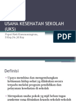 Usaha Kesehatan Sekolah (UKS) : Puput Risti Kusumaningrum, S.Kep, Ns.,M.Kep