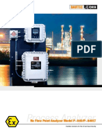 Process Analyzer: No Flow Point Analyzer Model P-840/P-840LT