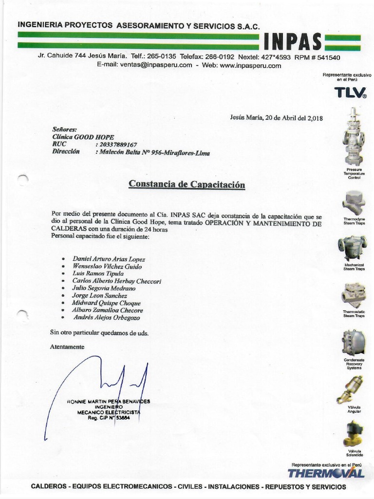 Certificados Por Emitir - Inpas PDF | PDF