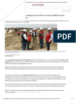 Contraloría Propone Regular Ejecución de Obras Públicas Por Administración Directa NNDC - Economía - Gestión PDF