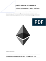 5 Knowledge Pills About ETHEREUM