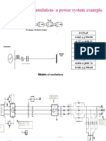 Modelling and Simulation-A Power System Example