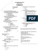 Maa National High School Maa, Davao City 2 Summative Test: What Would Be The Output? 20points