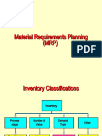 Material Requirements Planning (MRP)