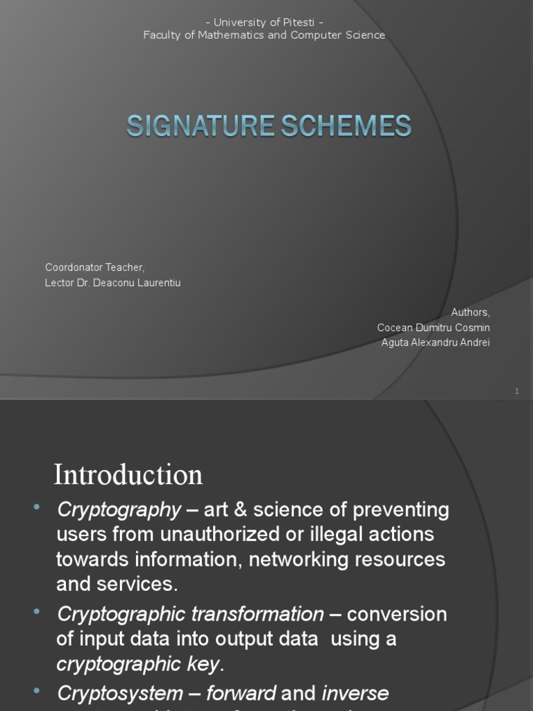 Understanding Cryptosystems and Digital Signatures | PDF | Cryptography ...