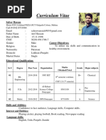 Curriculum Vitae: Safeer Hassan