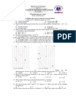 2nd P. T. Grade 9 Math