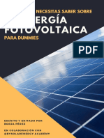 Todo Lo Que Necesitas Saber Sobre La Energía Solar Borja Pérez V2.1 PDF