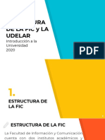 Estructura de La FIC y La Udelar