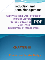 Production and Operations Management