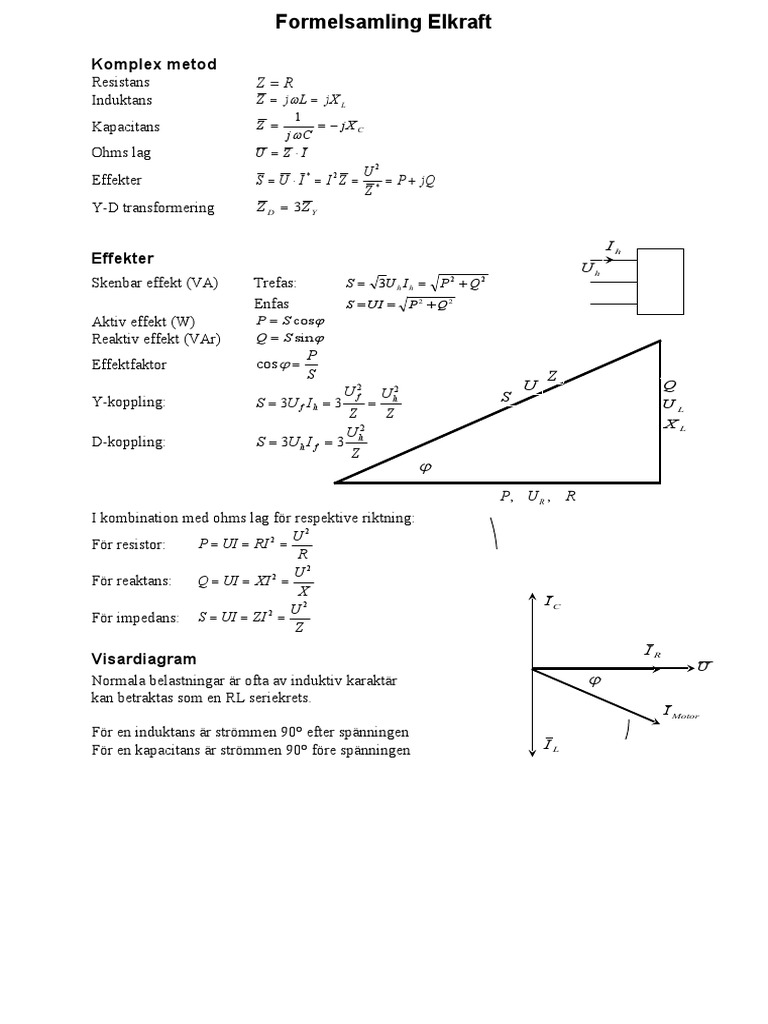 Formuler - Transformator | PDF