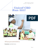 Unicef CEO Run 2017 - Report