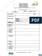 Filipino Version Daily Lesson Plan Template