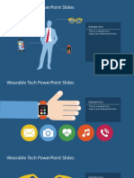 Wearable Tech Powerpoint Slides: Sample Text